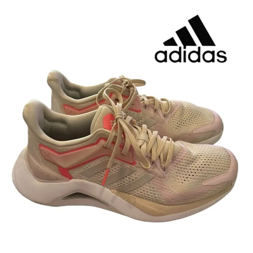 Adidas Women's Alphatorsion 2.0 Chalk White PinkSneakers 7.5